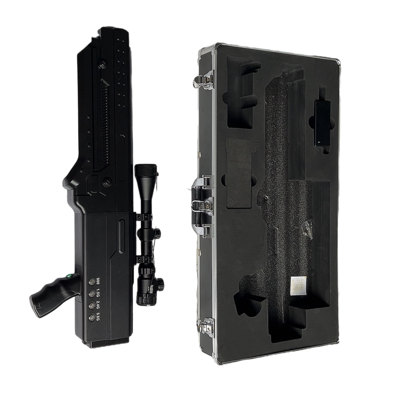  桓台手持便携式枪型低空防御反制四通道A型